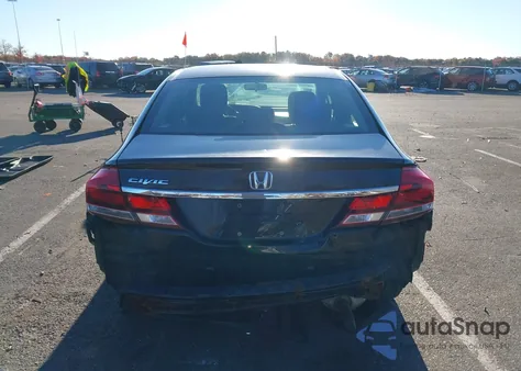 2013 Honda Civic Lx из США, поврежденный, VIN 19XFB2F58DE291802